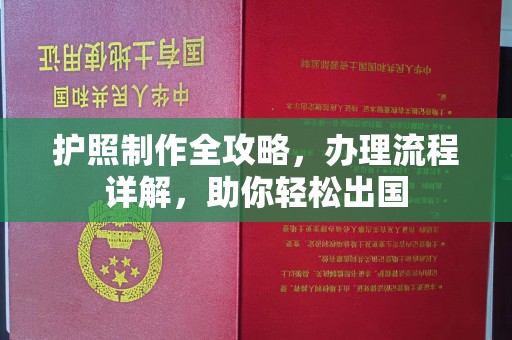 昭平护照制作全攻略，办理流程详解，助你轻松出国